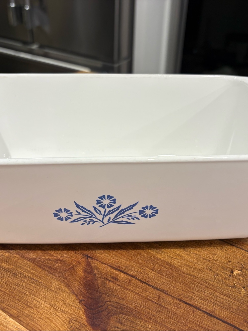 Blue Cornflower by Corning Loaf Pan